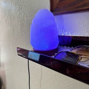Color Changing Salt LED Rock Lamp